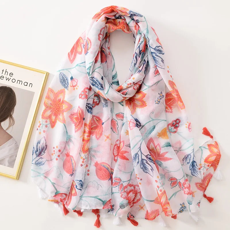 foulard en soie de plage