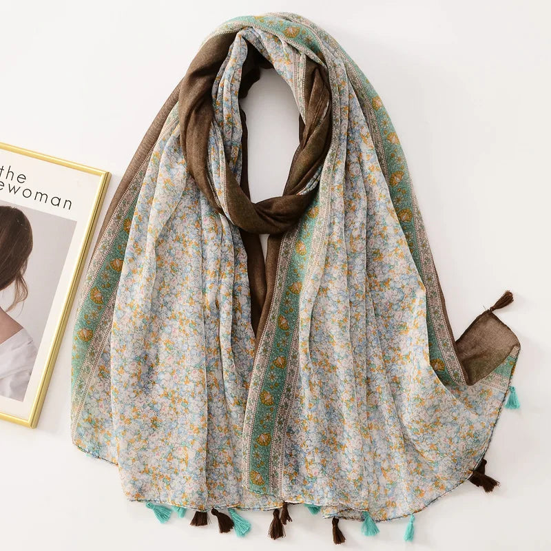 foulard en soie de plage