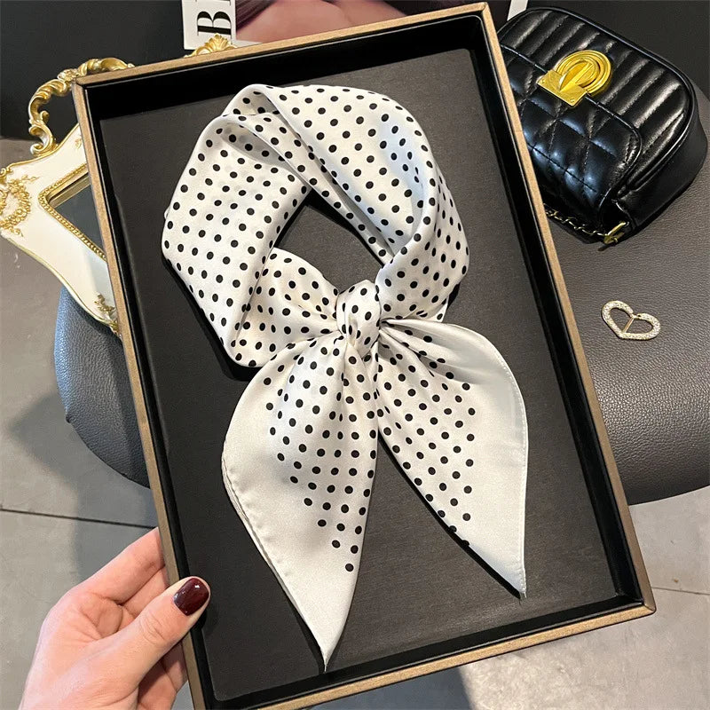 Foulard carré en soie