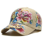Casquette fleurs femme Ma boutique