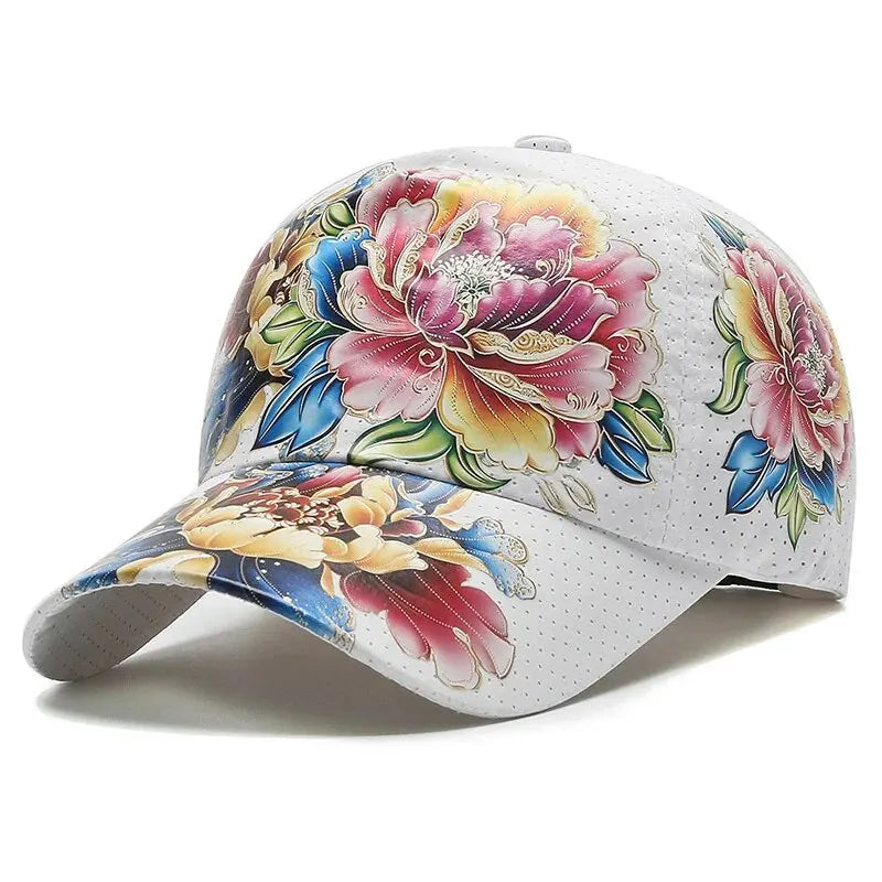 Casquette fleurs femme Ma boutique