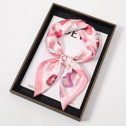 Foulard carré en soie