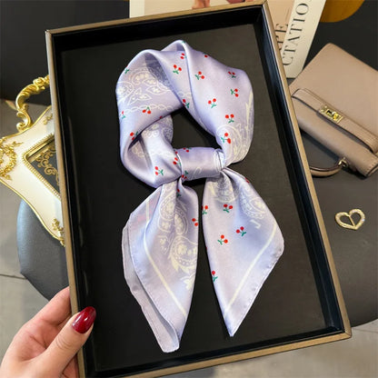 Foulard carré en soie