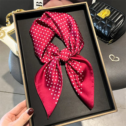 Foulard carré en soie