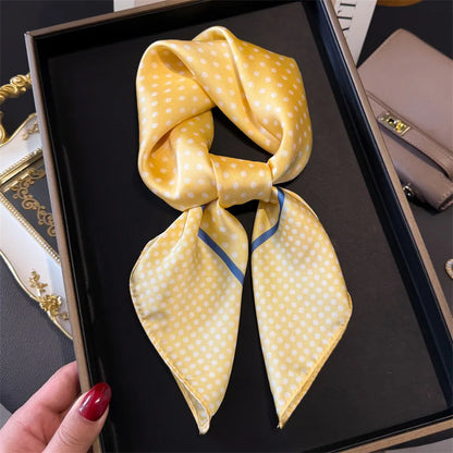 Foulard carré en soie