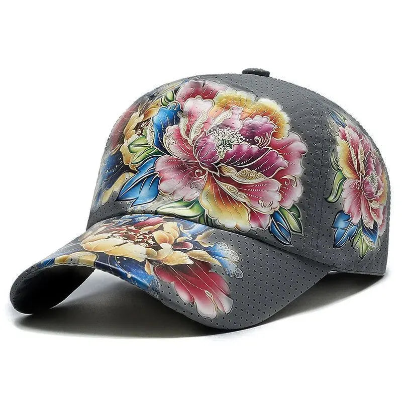 Casquette fleurs femme Ma boutique